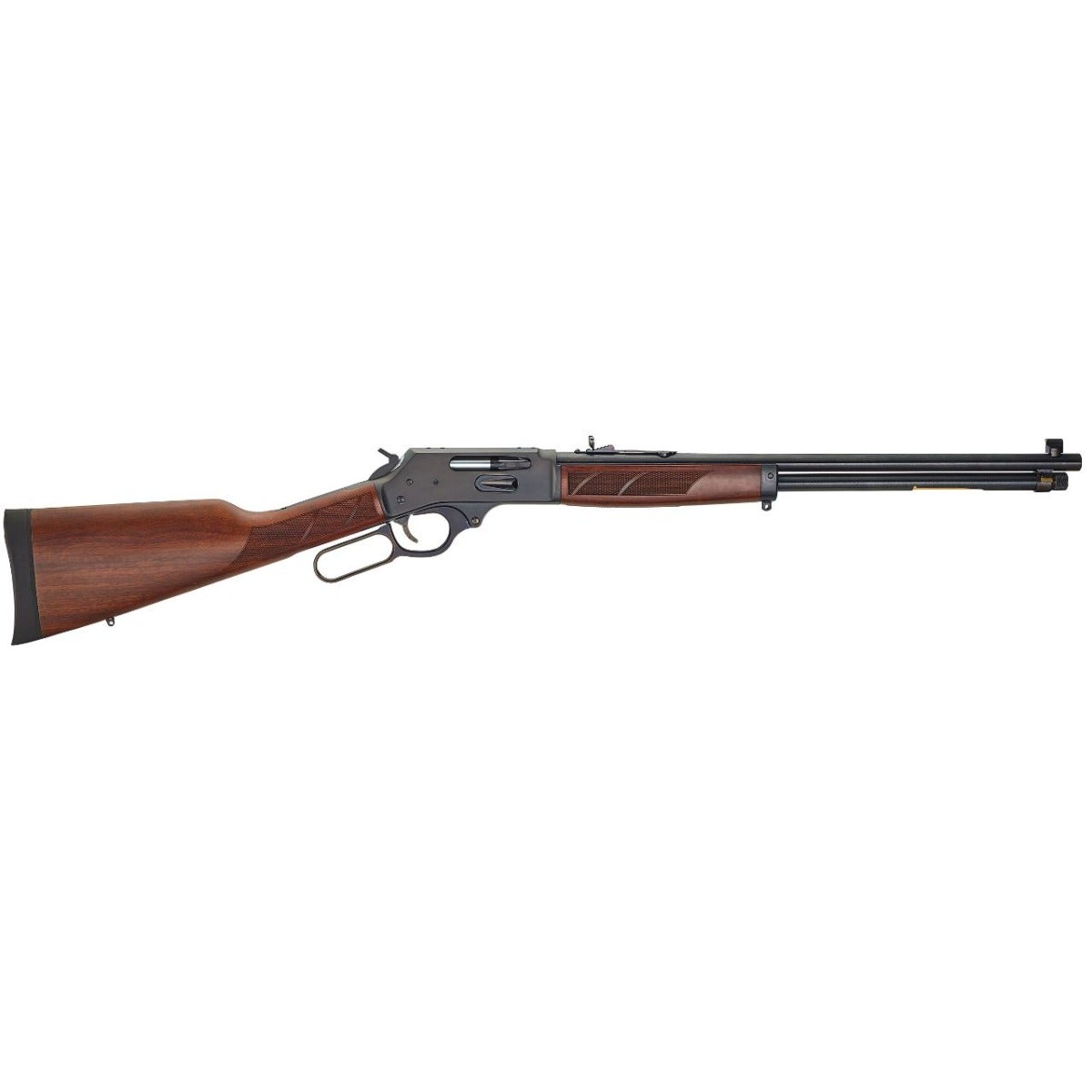 Henry Steel Lever Action 30-30 Win. Rifle 20" 5+1 Walnut Side Gate