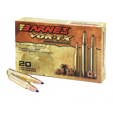 Barnes VOR-TX Rifle .260 Remington 120gr Tipped TSX Boat Tail 20Rnd Rifle Ammunition