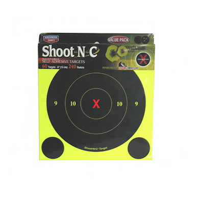Birchwood Casey ShootNC 6" X-Bulls-Eye - (Per 60)