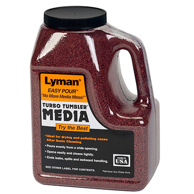 Lyman 7631332 Treated Walnut Hull Brass Cleaning Media-3lb