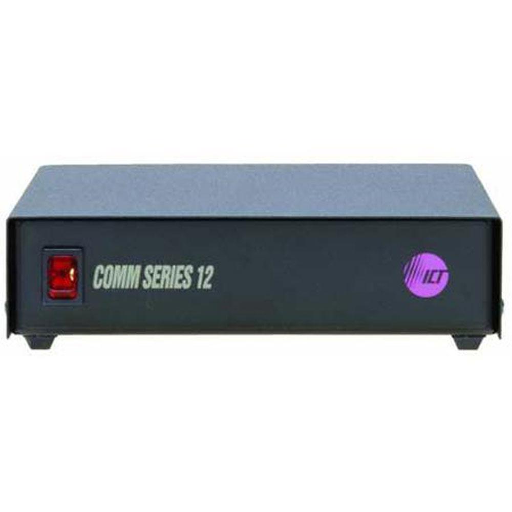 ICT 12012-30A 120 VAC, 12V 30 Amp Switching Power Supply, 7.1" Width