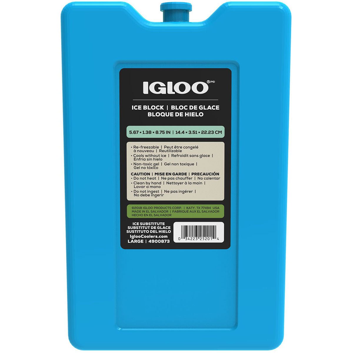 IGLOO MaxCold Large Ice Freeze Block - Blue