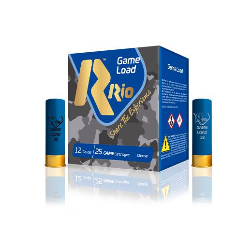 Rio Game Load Super Game High Velocity 12 Gauge 2.75" 1-1/8 oz 7.5 Shot 25 Box