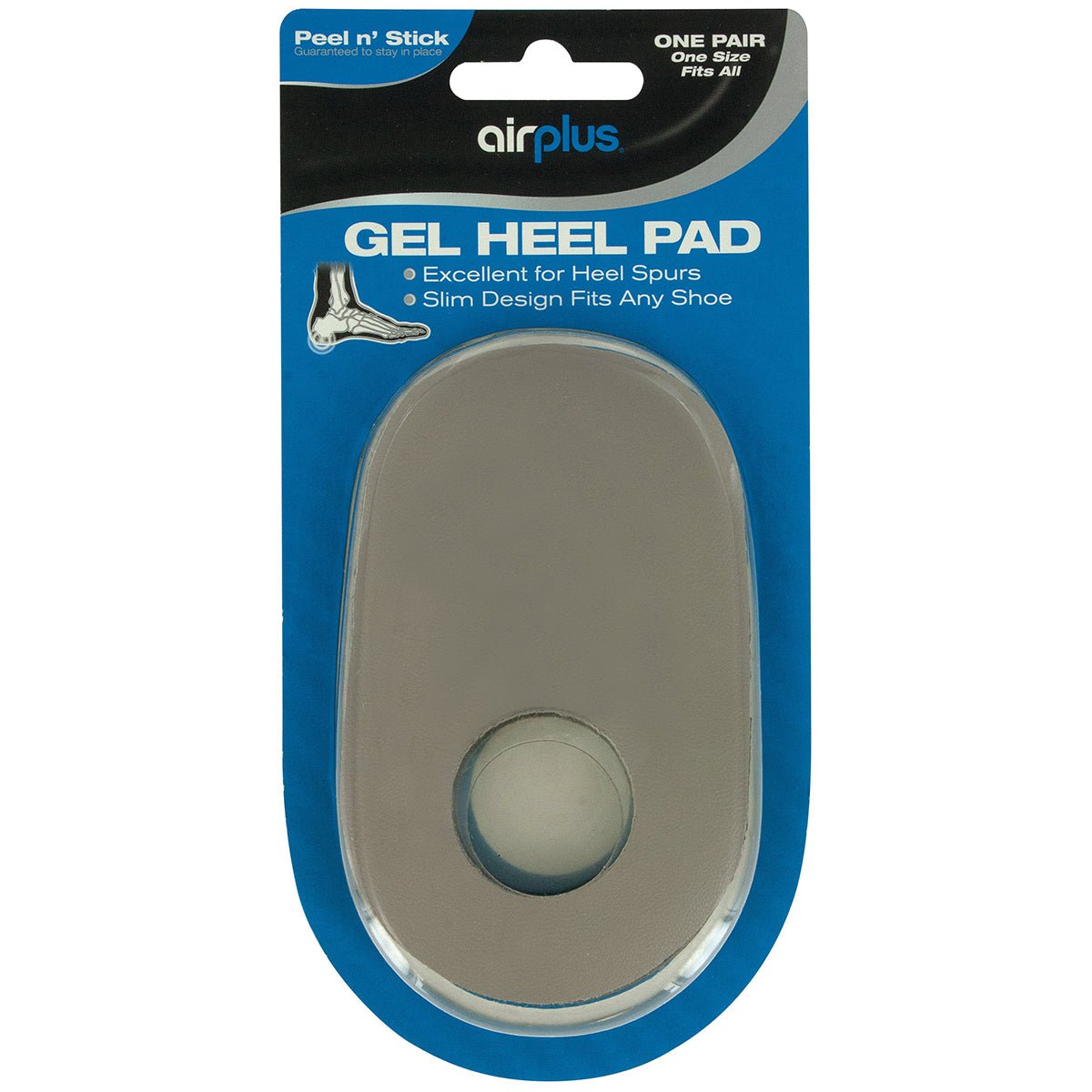 Airplus Peel n' Stick Gel Heel Pads