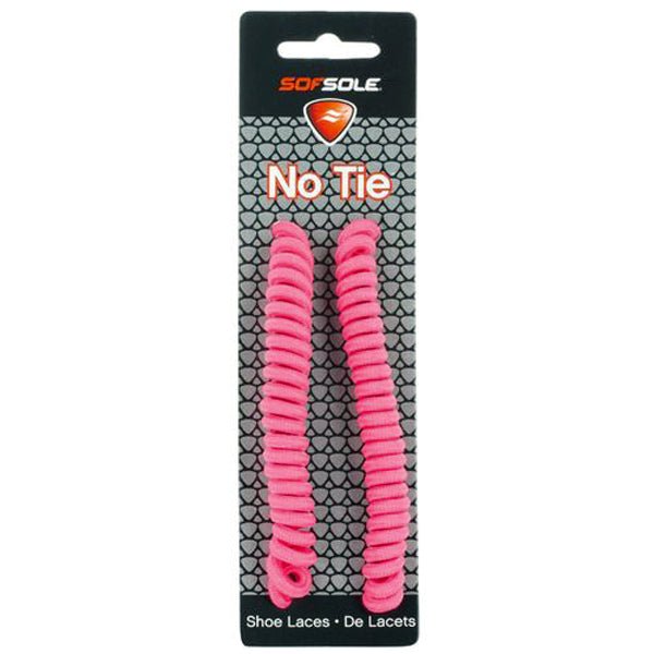 Sof Sole No Tie Shoe Laces - 27"-45" - Neon Pink