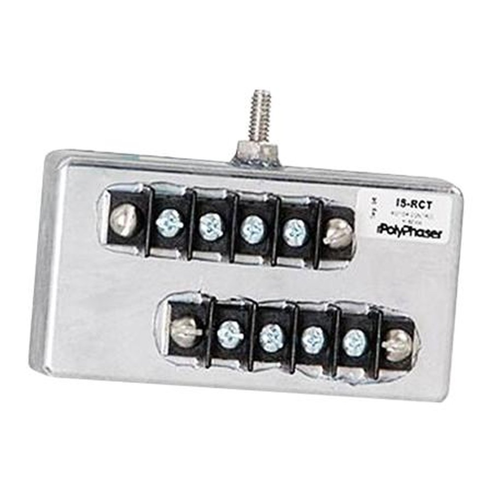 POLYPHASER IS-RCT Rotor Control 8 Line Protec- Tor with Screw Terminals.No J Clamp