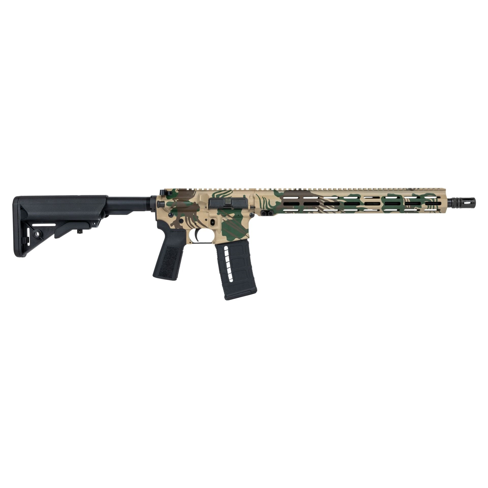 IWI Zion-15 5.56 Nato Rifle 16" Rhodesian Camo Z15TAC16RHD