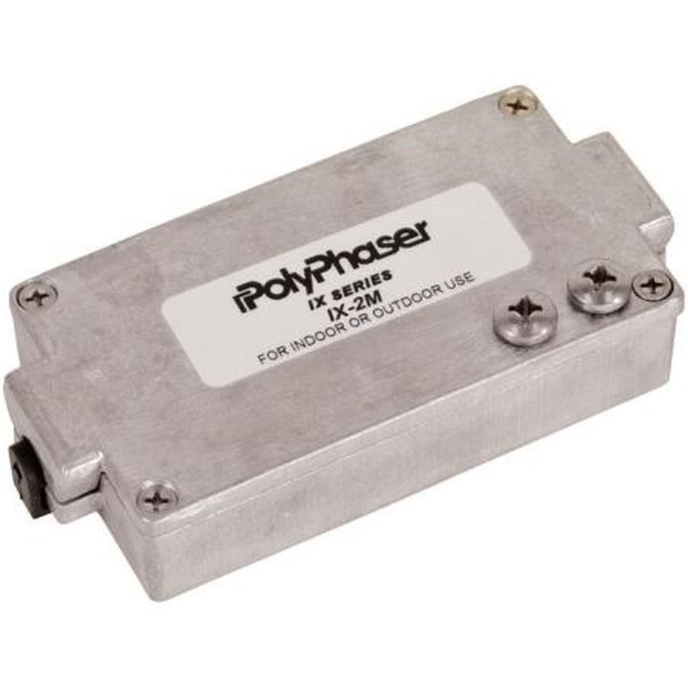 POLYPHASER IX-2M RS232 Dual Pair Data Protector.Surge Rated to Bellcore 1089