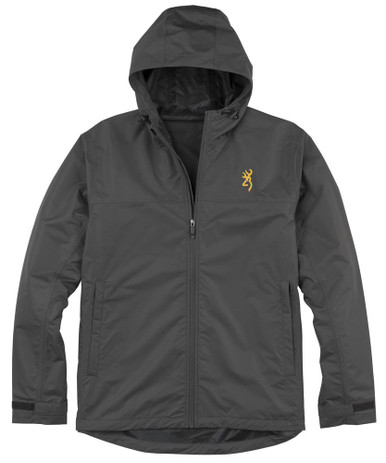 Browning Carbon Gray Kanawha Rain Jacket