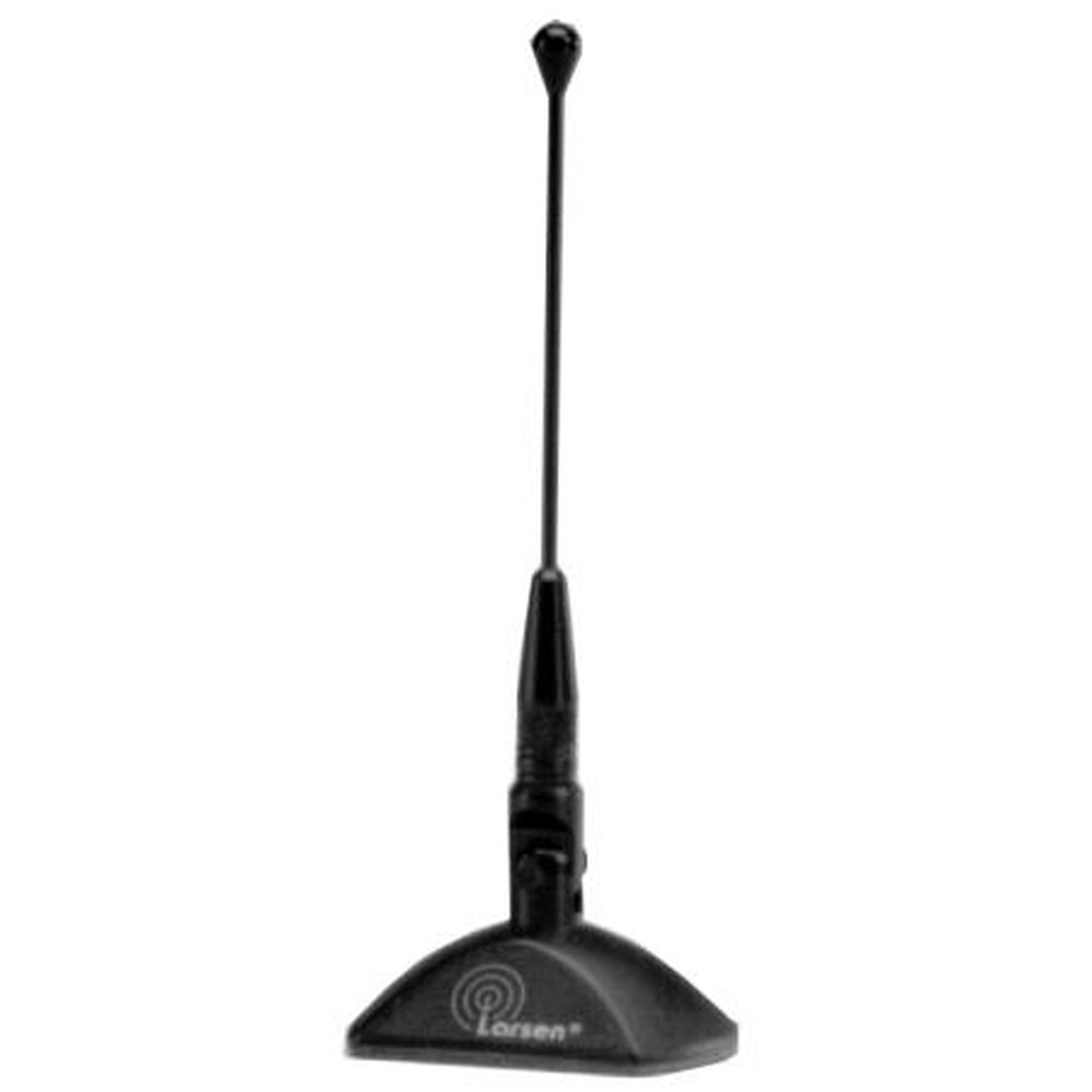 LARSEN KGU825UD 806-896 Mhz Glass Mount Antenna.Unity Gain, 1/2 Wave Radiator.Includes 14' Dual Shield RG58 Cable.Order Connector Separately