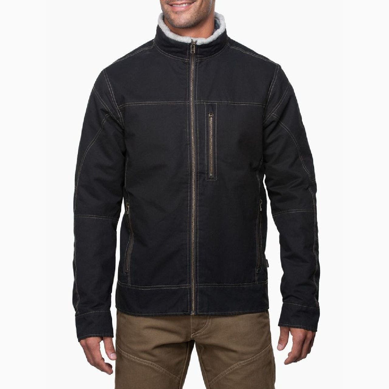 Kuhl Men's Burr Lined Jacket-Espresso-XL