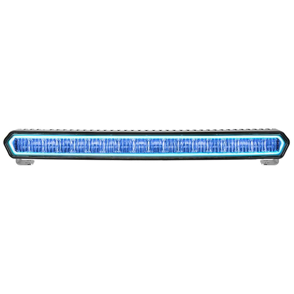 RIGID Industries SR-L Series 20" Off-Road LED Light Bar - Black w/Blue Halo Back Lighting
