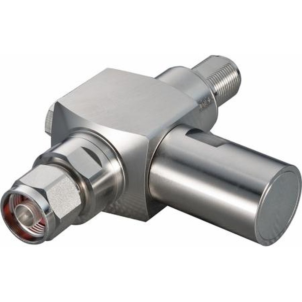 TIMES LP-STR-NMS MICROWAVE 800-2500 Mhz STR-N Micro Filter Arres for Bulkhead Mounting Max.Surge 50kA.500 W.DC Blocked.N/m on Antenna Port, N/f on