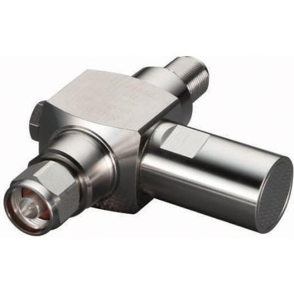 TIMES LP-STRL-NMS MICROWAVE.680-2.2 Ghz DC Blocked Arrestor.N Male Connector on Surge Side with N Female Connector on Protected Side.Solid Brass