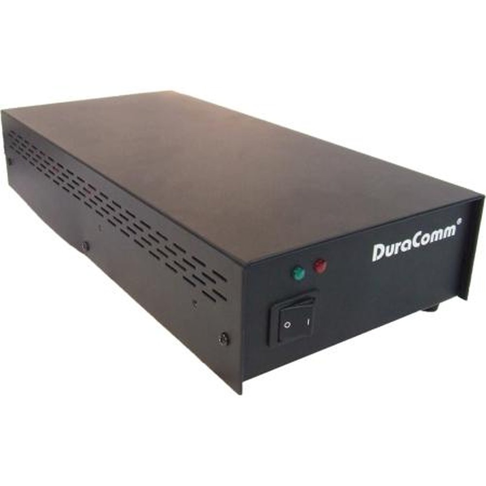 DURACOMM LPB-24 Low Profile Power Supply with Built-In 7A Battery Backup.7-24 VDC Output.110/220 Input.for Site Survey Tool
