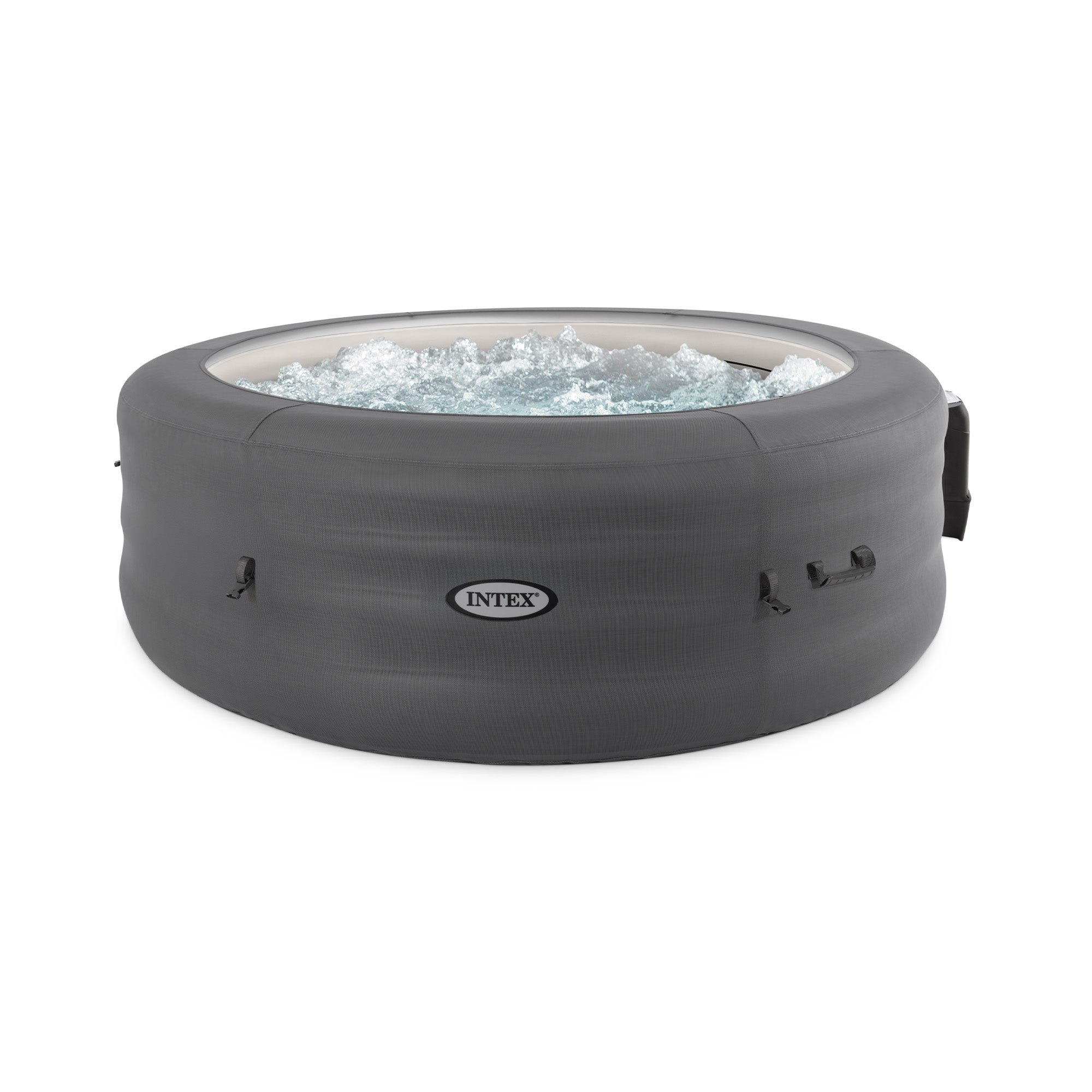 Intex SimpleSpa Bubble Massage 6 Person Inflatable Hot Tub w/ Cover (Open Box)