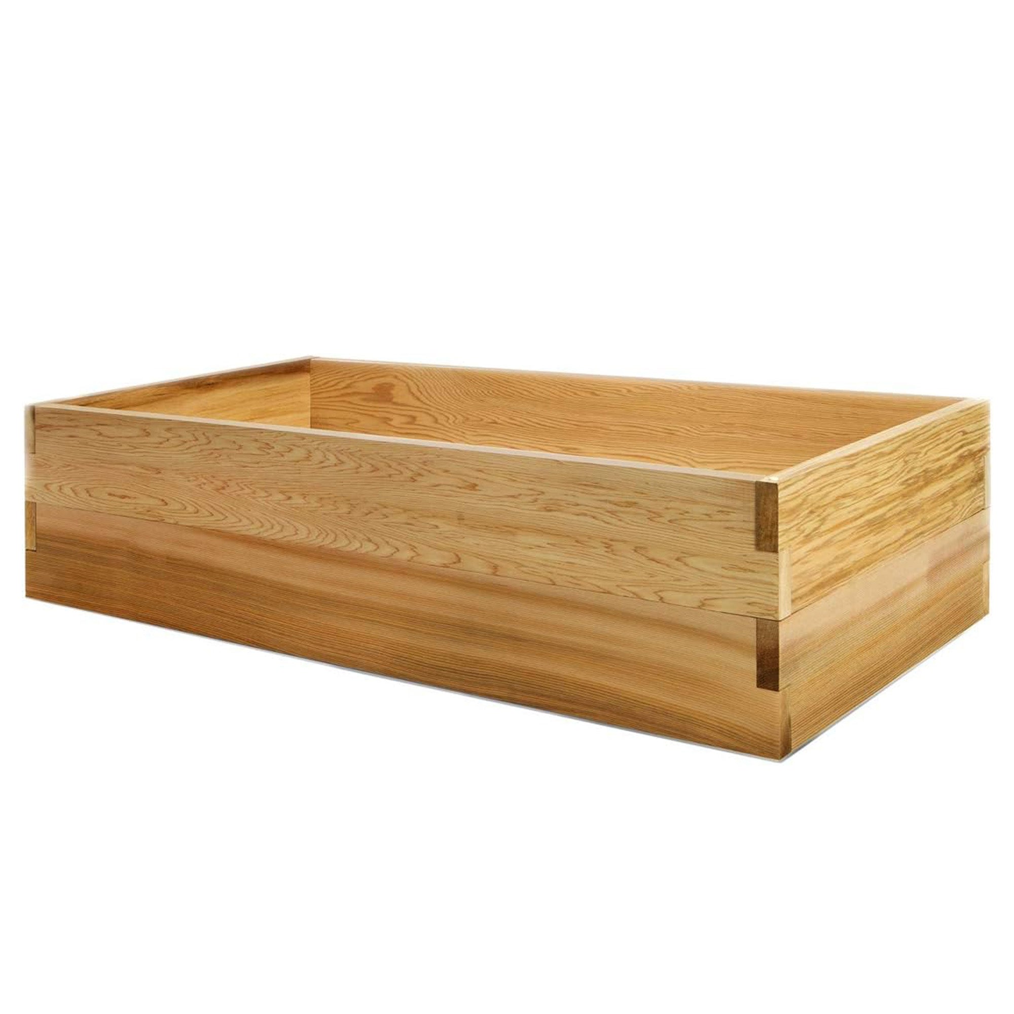 All Things Cedar 4x2'Elevated Garden Box w/Stackable&Expandable Design(Open Box)