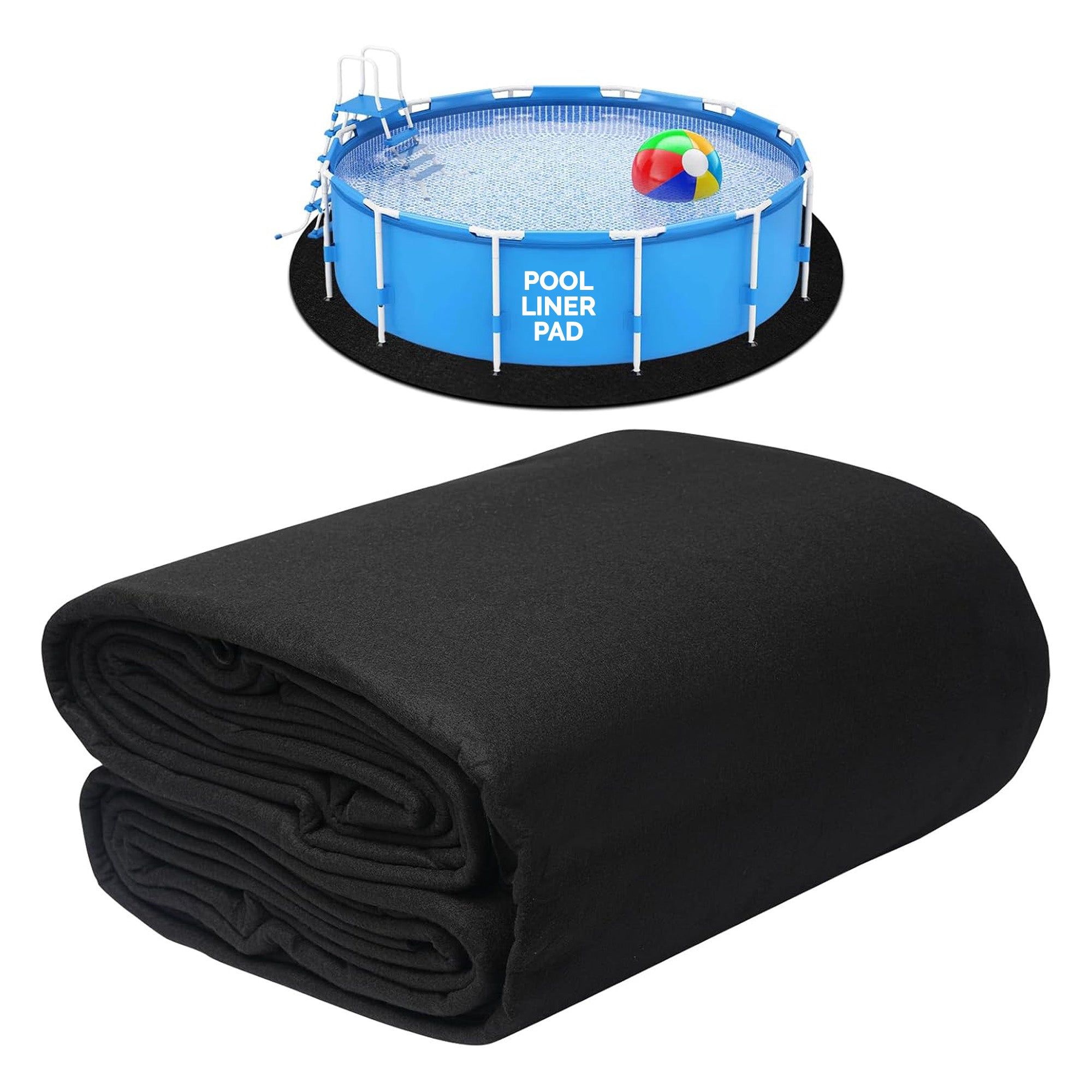 Swimline Hydrotools Above Ground Round Liner Pad Pool Protector Mat18'(Open Box)