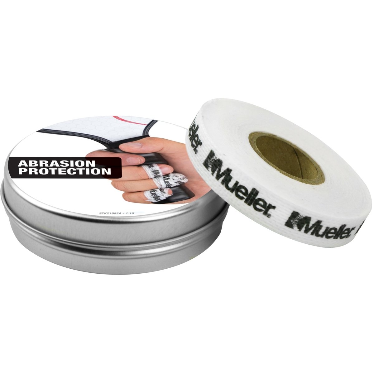 Mueller Sports Medicine ProStrips Finger Tape - 0.5" x 10 yd - White/Black