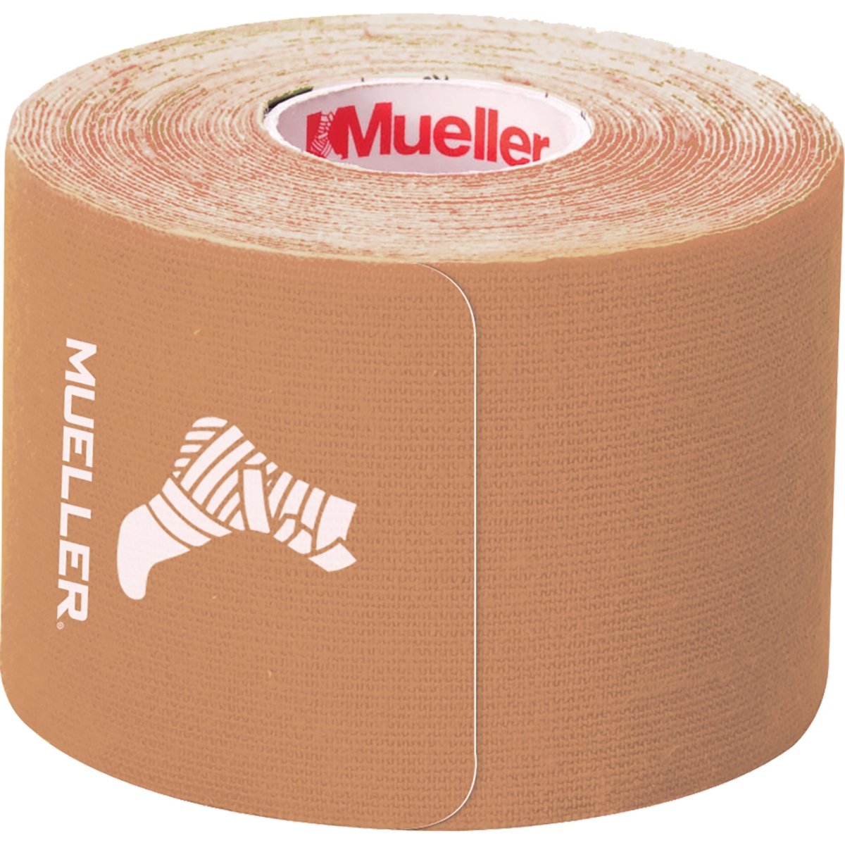 Mueller Sports Medicine 20 Pre-Cut I-Strips Kinesiology Tape Roll