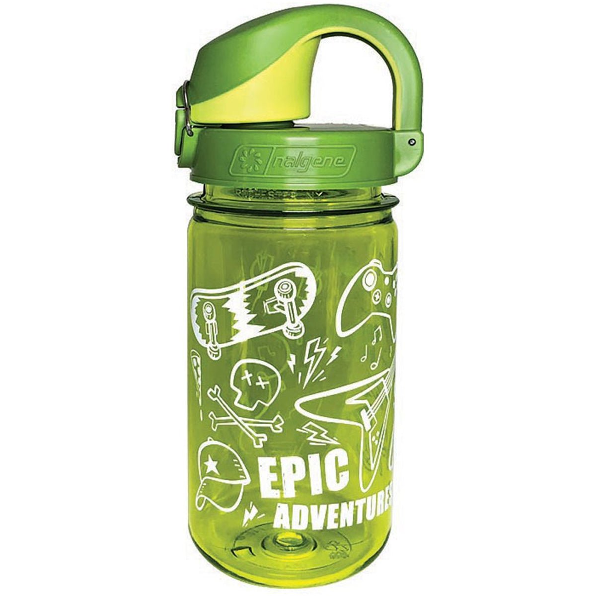 Nalgene Kid's Sustain 12 oz. On The Fly Water Bottle - Green Epic