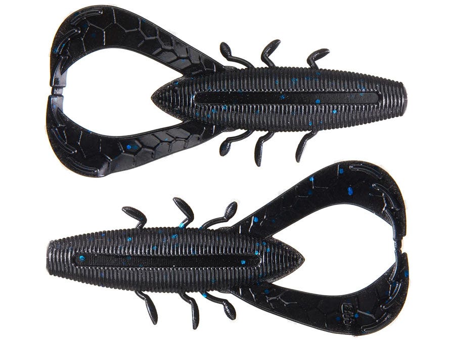 Yamamoto Nuki Bug - 3.5" Black Blue Flake