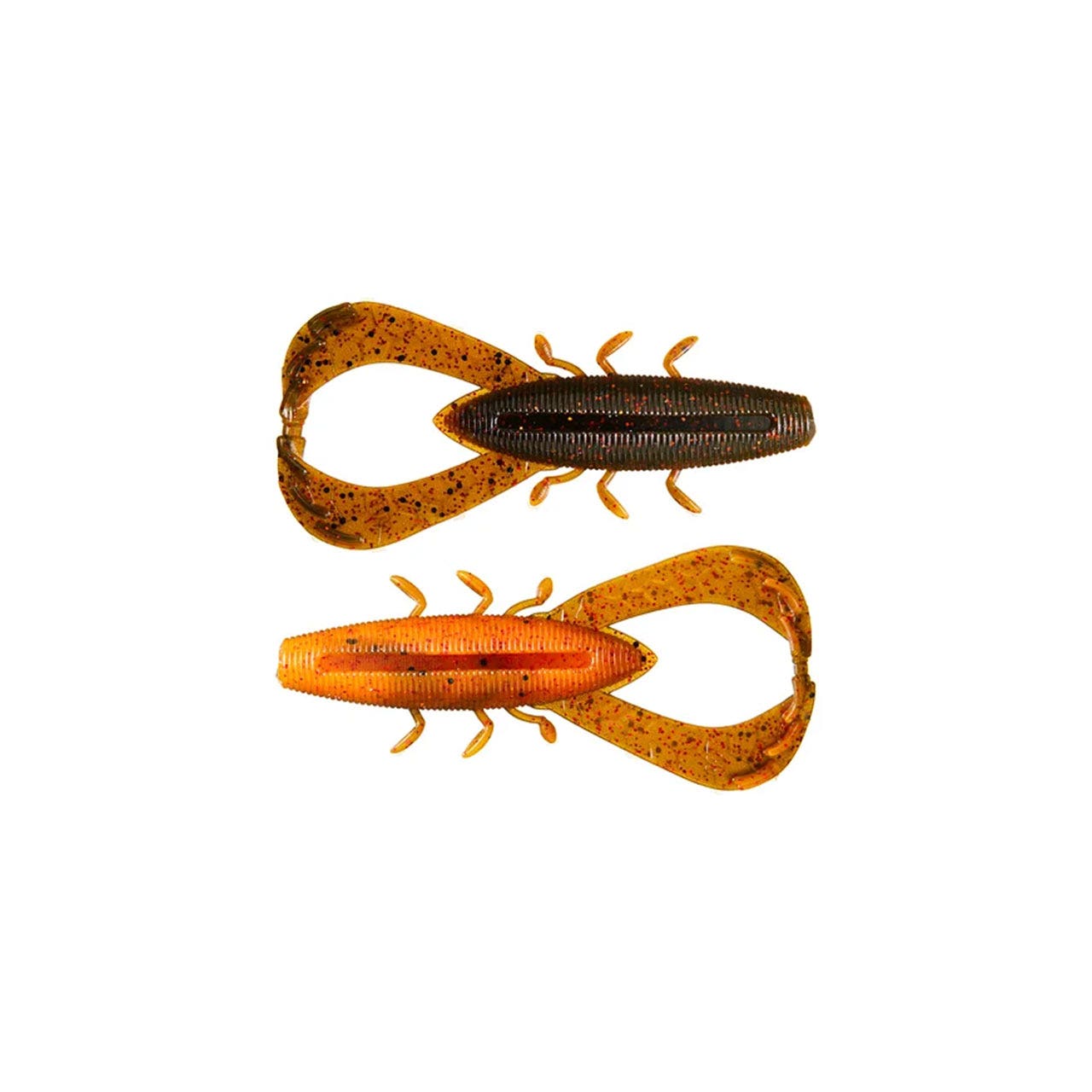 Yamamoto Nuki Bug - 3.5" Watermelon Copper Orange Red Laminate
