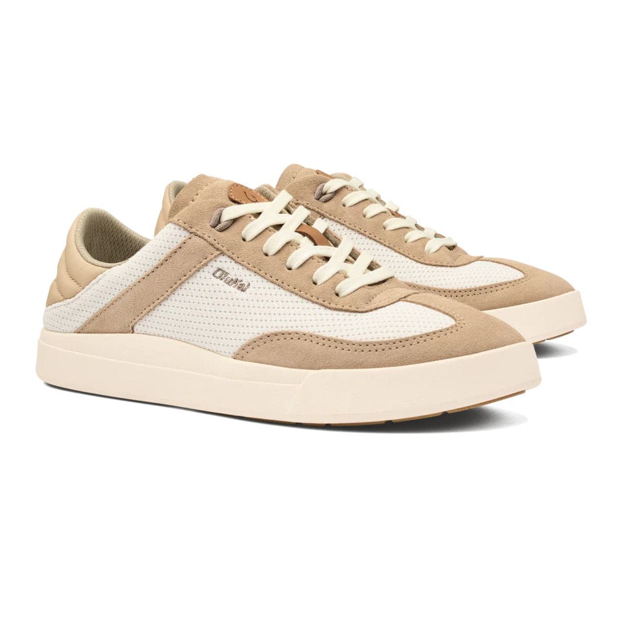 Olukia Women's Kīlea Sneaker Shoes - Tan/Tapa-6.5