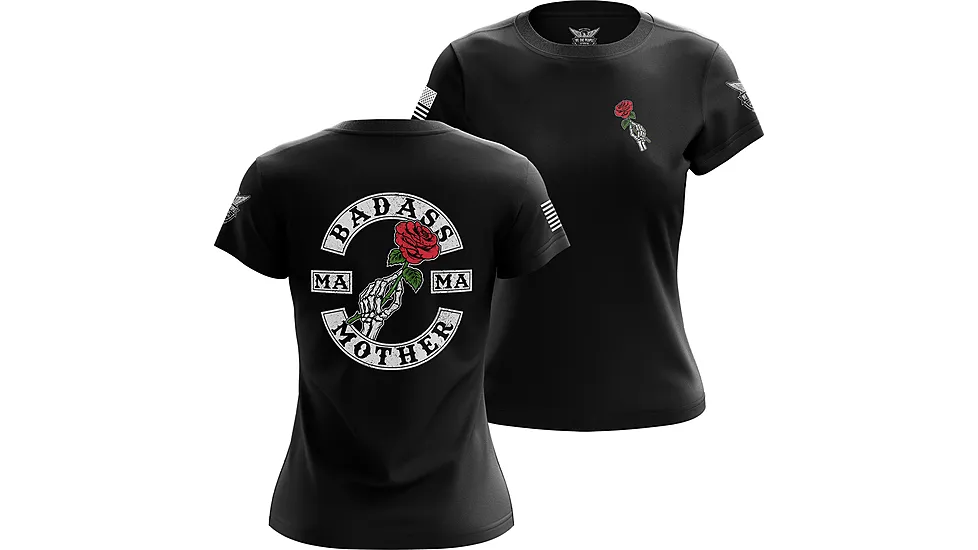 We the People Holsters Badass Mother Women's Short Sleeve Shirt BBAA21E4