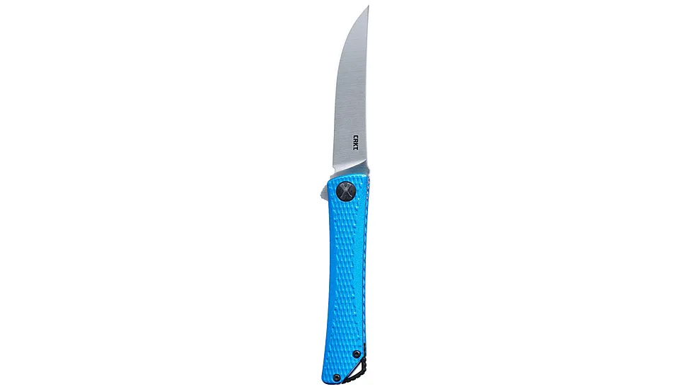 CRKT KALBI LINER LOCK KNIFE - BLUE, DROP POINT, PLAIN EDGE, 3.28 BLADE 1FEAF6ED