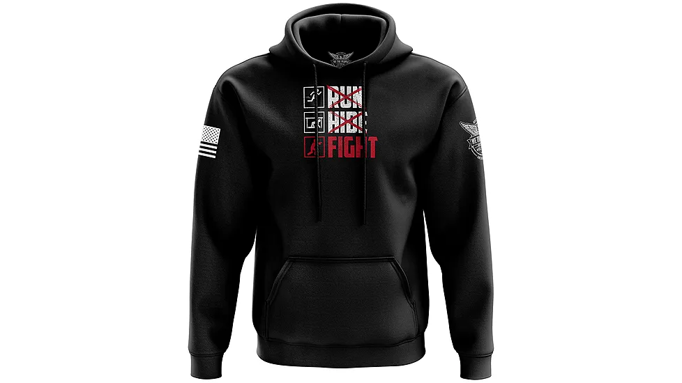 We the People Holsters Run Hide Fight Hoodie 5469170B