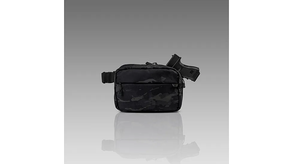 945 Industries QAPL CORDURAR CONCEALMENT BAG LARGE BLACK MULTICAMR 363958BB