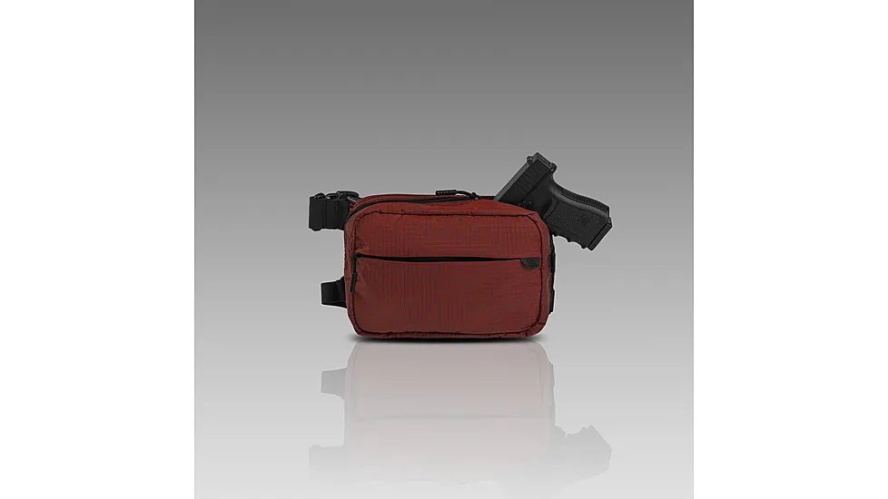 945 Industries SUMMIT L UltraGridTM Dark Chili Concealment Bag WITH IWB ADAPTER 2E02AD3B