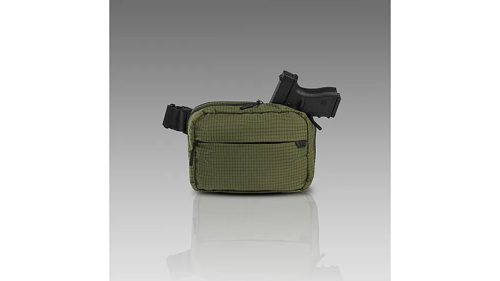 945 Industries SUMMIT XL UltraGridTM Avocado Concealment Bag WITH KYDEX HOLSTER EF6DA102