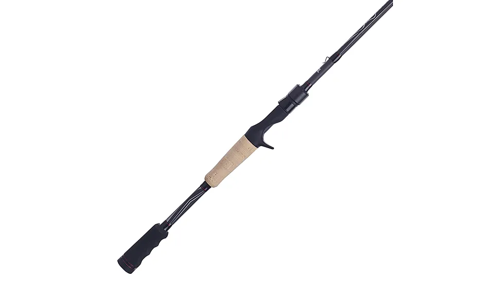 Abu Garcia Winch Crankbaits Cast Rod, 1 Piece, Medium, Moderate/Fast, 8-17lb, 1/4-5/8oz SS Guides/Zirconium Inserts, Eva /Cork Handle