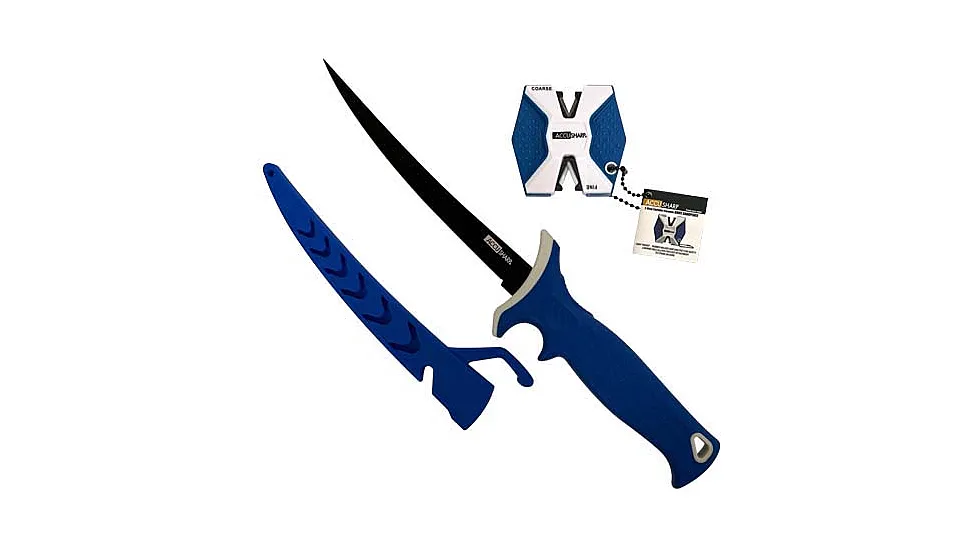 AccuSharp Fillet Knife w/2-Step Carbide-Ceramic Knife Sharpener