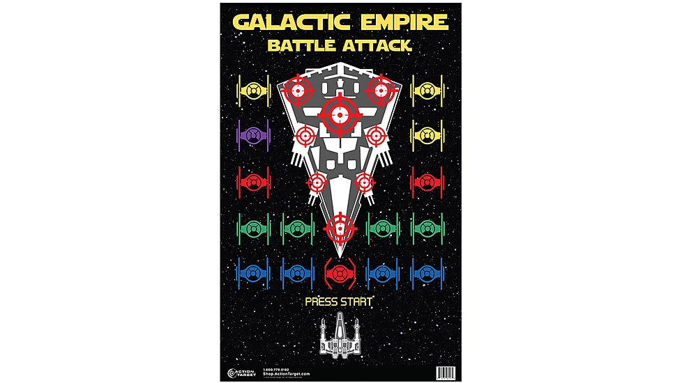 Action Target Galactic Empire Battle Attack Tagret