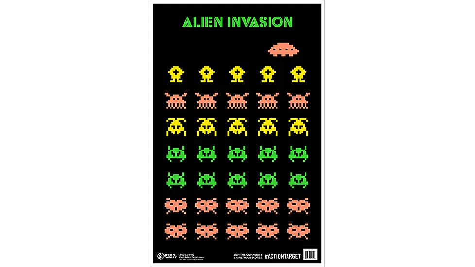 Action Target Alien Invasion Target