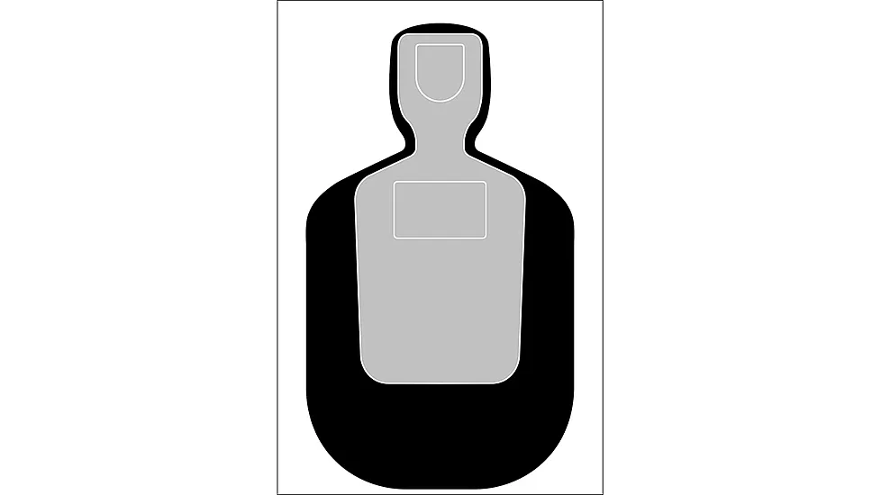 Action Target Standard TQ-19 Qualification Targets, Pack of 100