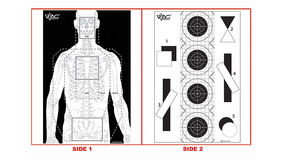 Action Target VTAC-P-100 Viking Tactics Double Sided Heavy Paper 23" X 35" VTACP100