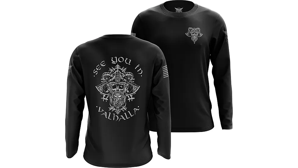We the People Holsters See You in Valhalla Long Sleeve Shirt DDA12DC1