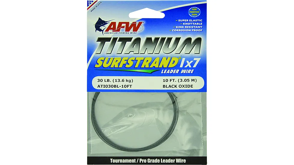 AFW Surfstrand Titanium Leader Wire