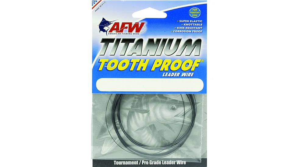 AFW Tooth Proof Titanium Leader Wire