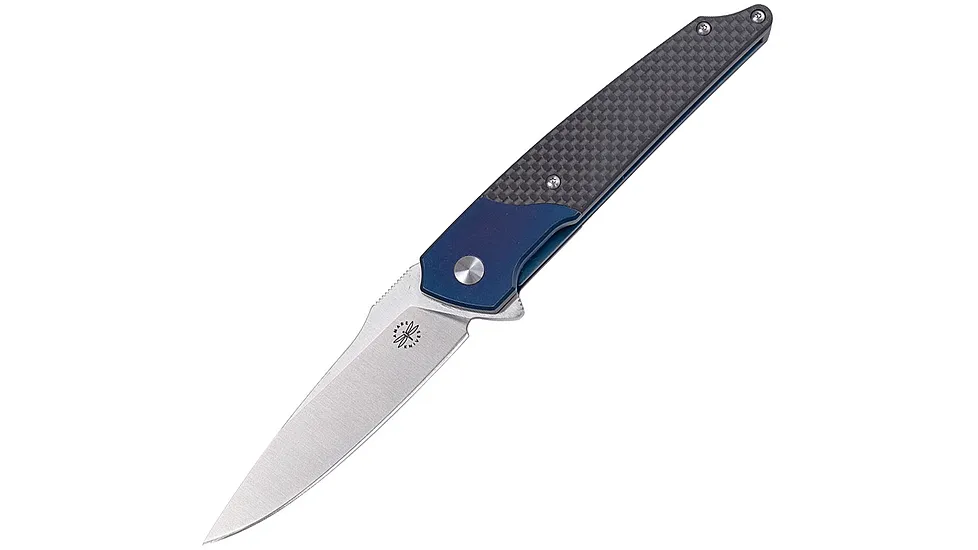 Amare Pocket Peak Linerlock Blue Folding Knife