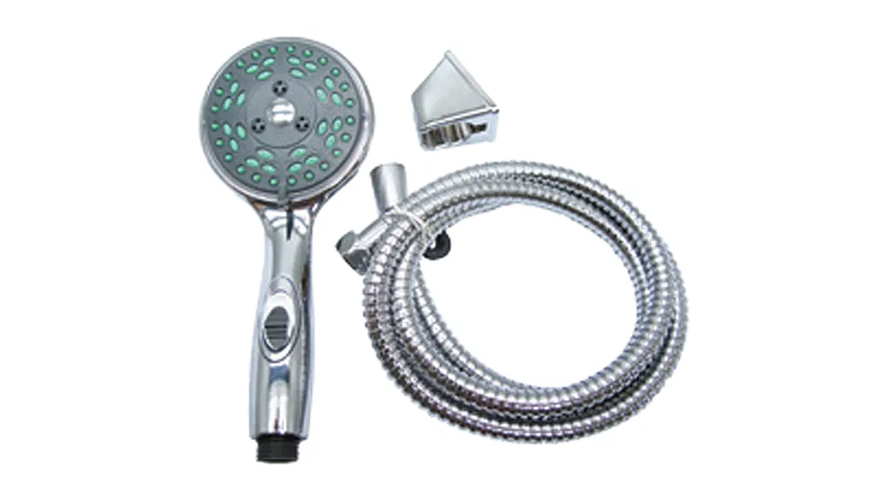 American Brass CRD-DX-APS80C RV Deluxe 5 Function Massaging Shower Kit With Pressure Assist And Water Saving Feature Chrome