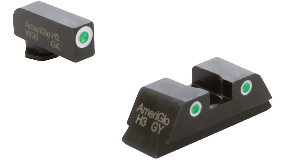 AmeriGlo Classic 3 Dot Tritium Night Sight Set