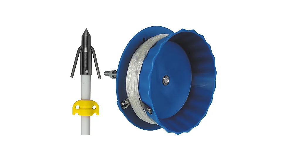 Ams Mudcat Bowfishing Reel & Arrow Kit Wrap Style