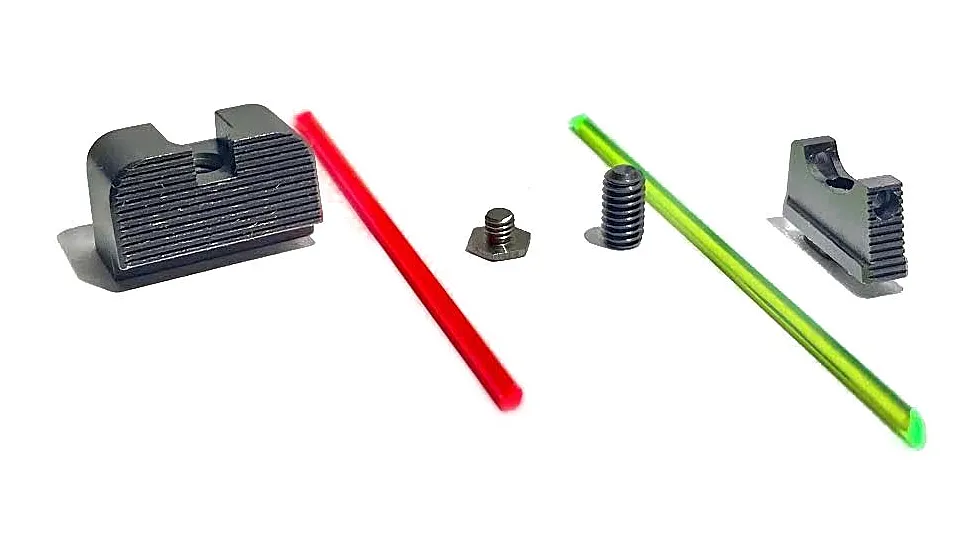 Angry Bear Arms Glock MOS Tall Profile Fiber Optic Sights