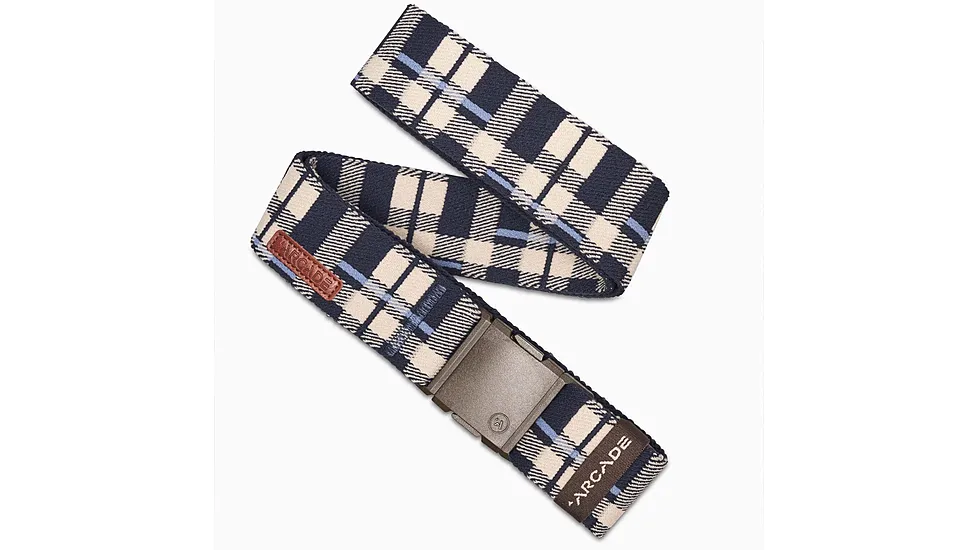 Arcade Belts Plaid - Navy Oat 3B74D6CB