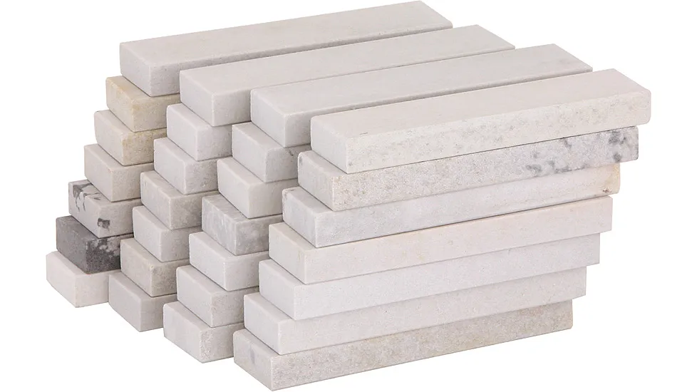 Arkansas Sharpeners Soft Arkansas Stones 28 Pieces